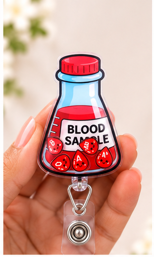 Blood Sample Badge shaker