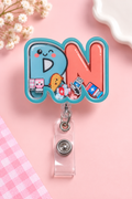 Kawaii RN Badge Reel